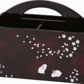 【ラッピング無料】国産 池坊美佳 美佳 桜うさぎ リモコンＢＯＸ 16757 日本製 ボックス 収納 ラック