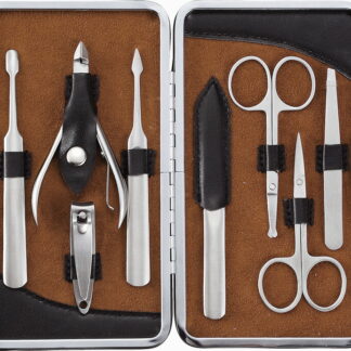 【ラッピング無料】Ｍｒ．男前 ネイルケアセット リョウマ MM-9116 ケース ネイルニッパー 爪切り 眉毛切り 鼻毛切り 甘皮押し ヤスリ ピンセット