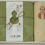 【ラッピング無料】国産 今治製タオル 快福たおる バスタオル ＆ ハンドタオル KF3030 綿100% 日本製