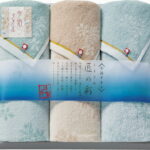 【ラッピング無料】国産 今治製タオル しまなみ匠の彩 フェイスタオル 3P IMM-033 綿100% 日本製