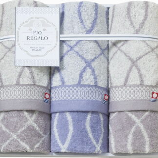 【ラッピング無料】国産 今治製タオル FIO REGALO フェイスタオル 3P IFR-3001 綿100% 日本製