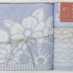 【ラッピング無料】国産 今治ギフト 華音 タオルセット ブルー SI300401 綿100% 日本製 バスタオル フェイス ウォッシュ タオル