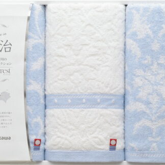 【ラッピング無料】国産 西川 今治サンクレスト フェイスタオル 3P TT86300051 綿100% 日本製