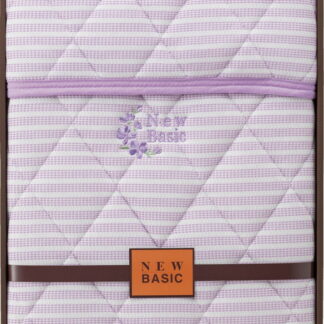 【ラッピング無料】ニューベーシック ニットワッフル敷パット パープル RNB-4041P 敷きパッド