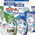 【ラッピング無料】ギフト工房 アリエール ＆ ジョイセット AJS-40E P＆G ジェル 詰替用 除菌 ジェル部屋干しプラス 詰替用