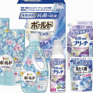 【ラッピング無料】ギフト工房 除菌抗菌･ボールドギフトセット SPG-40 P＆G ジェル 詰替用 洗たく槽クリーナー 除菌抗菌ブリーチ 詰替用
