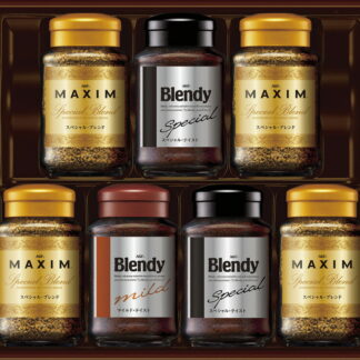 【ラッピング無料】AGF インスタントコーヒーバラエティギフト E-50N マキシムスペシャルブレンド ブレンディスペシャルテイスト ブレンディマイルドテイスト