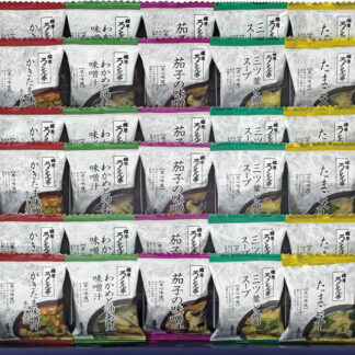 【ラッピング無料】ろくさん亭 道場六三郎 フリーズドライ BG-30 たまごスープ かきたま味噌汁赤だし仕立 茄子の味噌汁 わかめと油あげの味噌汁 三ツ葉と卵のスープ