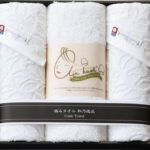 【ラッピング無料】国産 和乃逸品 今治エコリーフ ＆ エアーかおるフェイスタオル3枚セット EKA2250 綿100% 日本製