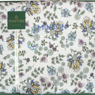 【ラッピング無料】ミントン 洗える 肌掛けふとん ブルー MNPF70501B 掛け布団