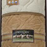 【ラッピング無料】クロスロード ウールミックス ウール混 ふわふわ ＆ パイル敷パット(両面使用) 6050 敷きパッド