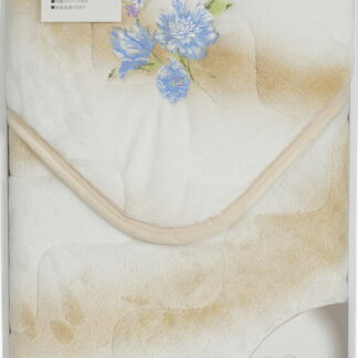 【ラッピング無料】西川 ベローナ あったか敷きパッド ブルー CM02052006BL 敷パッド