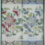 【ラッピング無料】国産 ミントン バスマット 2P MNBM90602 日本製