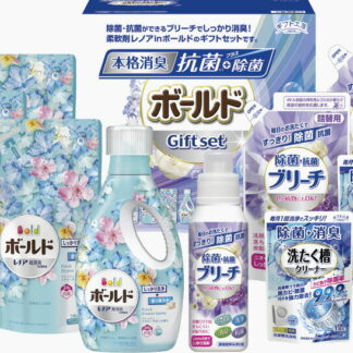 【ラッピング無料】ギフト工房 除菌抗菌･ボールドギフトセット SPG-50 P＆G ジェル 詰替用 除菌抗菌ブリーチ 詰替用 洗たく槽クリーナー
