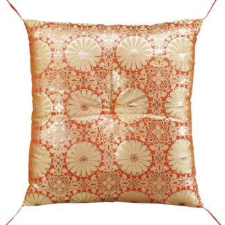 【ラッピング無料】国産 銘仙判 仏前 座布団 レッド L26-B(S) RE 日本製