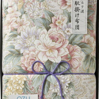 【ラッピング無料】国産 オズ シルク混 肌掛けふとん ピンク OZF-101-pi 日本製 掛け布団