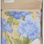 【ラッピング無料】西川 ベローナ わた入り 毛布 ブルー FQ02085019BL