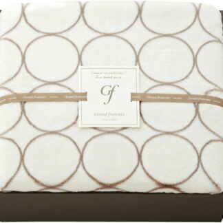 【ラッピング無料】グランフランセヌーベル ハイソフトタッチマイヤー 毛布 アイボリー GFN8106IV