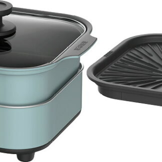 【ラッピング無料】ピーコック コンパクトグリル鍋 WGV-A60 ASM 鍋使用時 焼肉プレート