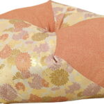 【ラッピング無料】国産 おじゃみ 座布団 オレンジ LOJ-03OR 日本製