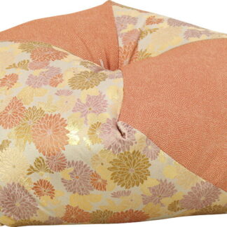 【ラッピング無料】国産 おじゃみ 座布団 オレンジ LOJ-03OR 日本製