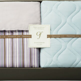 【ラッピング無料】グランフランセヌーベル ウォッシャブルケット ＆ クール接触冷感敷パット グレージュ GFN4158GE 敷きパッド