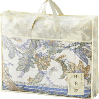 【ラッピング無料】国産 ダウン85%入りダウンケット ブルー NUF2725BL 日本製 掛け布団