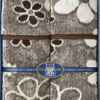 【ラッピング無料】ティツィアナ･ガロ ジャカード織あったか毛布 2P TGM-3114