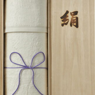 【ラッピング無料】国産 桐箱入り高級 シルク 毛布(毛羽部分) SL-300 日本製