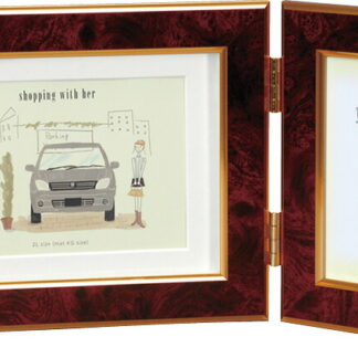 【ラッピング無料】ツインフレーム クラシック ワイン 101620 フォト 絵画 フラワー アート