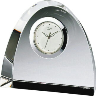 【ラッピング無料】グラスワークスナルミ アーチ クロック(M) GW1000-11002 置き時計