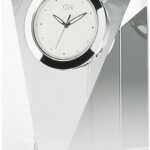 【ラッピング無料】グラスワークスナルミ プリズム クロック(M) GW1000-11009 置き時計