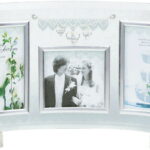 【ラッピング無料】ジュエリーチャーム ガラスフォトフレーム 3W GF-03051 絵画 フラワー アート