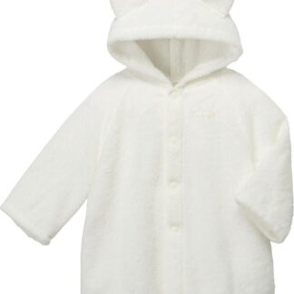 【ラッピング無料】国産 ミキハウス ベビーバスローブ 40-3814-457 日本製