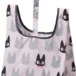 【ラッピング無料】魔女の宅急便 ジジパターン ミニエコバッグ 1165039000