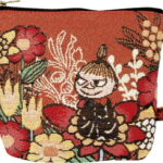 【ラッピング無料】ムーミン 花と一緒に ゴブラン織りポーチ 0434108000