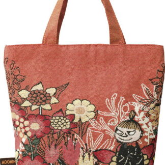 【ラッピング無料】ムーミン 花と一緒に ゴブラン織りマチ付きトート 1425010200 トートバッグ