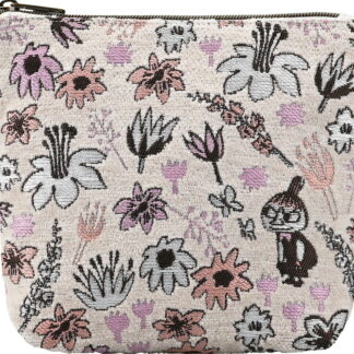 【ラッピング無料】ムーミン 花と遊ぶ ゴブラン織りポーチ 1425013700