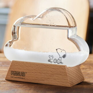 【ラッピング無料】ピーナッツ スヌーピー ストームグラス クラウド 151-333274 置物
