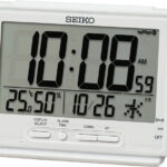【ラッピング無料】セイコー 電波 目覚まし時計 SQ320W 置き時計