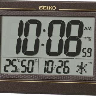 【ラッピング無料】セイコー 電波 掛置時計 SQ448B 掛け時計 レビュー