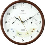 【ラッピング無料】エンペックス ウエザーパル 電波時計 BW-873 置き時計