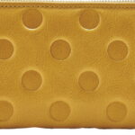 【ラッピング無料】国産 姫路レザー 牛革ラウンドファスナー長財布 マスタード MY19156-MUS 日本製 レディース財布
