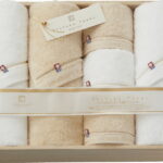 【ラッピング無料】国産 今治謹製 至福タオル バスタオル 3P ＆ フェイスタオル 3P SH55150 綿100% 日本製