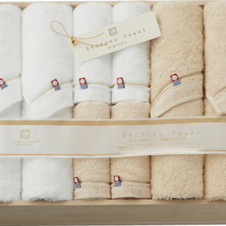 【ラッピング無料】国産 今治謹製 至福タオル バスタオル 4P ＆ フェイスタオル 4P SH55200 綿100% 日本製