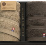 【ラッピング無料】国産 サステナブル THE HOTEL ホテル仕様フェイスタオル 2P 65444 綿100% 日本製