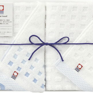 【ラッピング無料】国産 今治タオル 蒼海 ウォッシュタオル 2P J-4310 綿100% 日本製