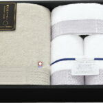 【ラッピング無料】国産 瀬戸内テーラー タオルセット ベージュ TA-5001BE 綿100% 日本製 フェイス バス ウォッシュ タオル