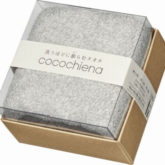 【ラッピング無料】cocochiena ココキューブフェイスタオル グレー CE-871GY