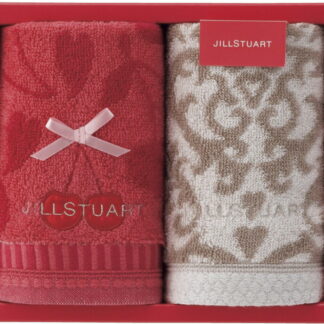 【ラッピング無料】ジル スチュアート プティスリーズ フェイスタオル 2P 58-3159200 綿100%